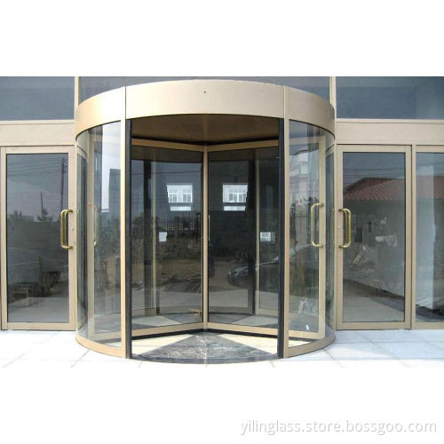 Tempered Bent Glass Door